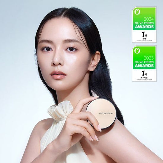 JUNG SAEM MOOL - Essential Skin Nuder Cushion SPF50+/PA+++ (+1 Refill)