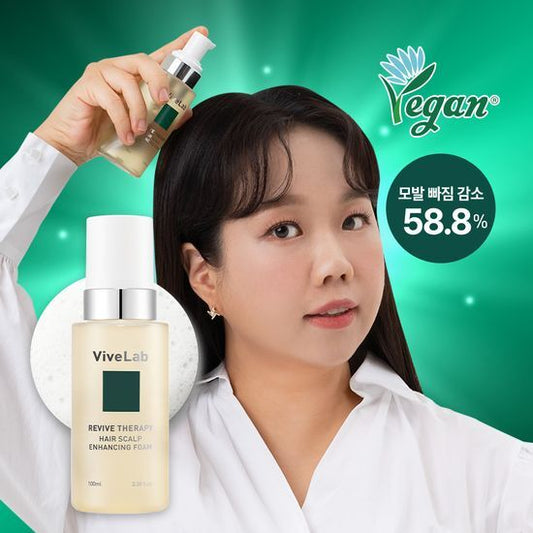 VibeLab Revive Therapy Hair Scalp Enhancing Foam 100ml