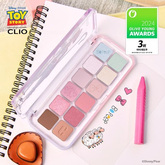 Ive Yujin X Toy Story Clio Pro Eye Palette Air