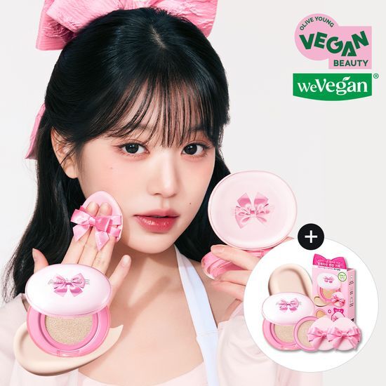 (IVE) Wonyoung x AMUSE Ceramic Skin Perfector Cushion – Ballerina Limited Edition