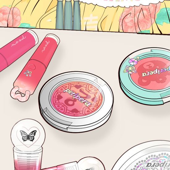 Peripera X Princess Hours Clear-Colored Custom Cheek