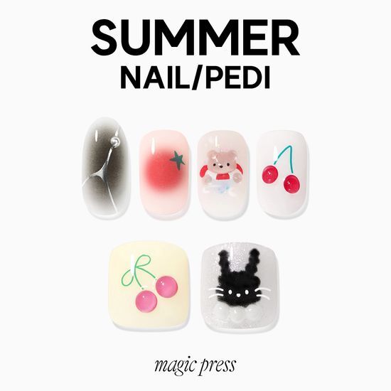 Ive Wonyoung X Dashing Diva Magic Press Nail/Pedi