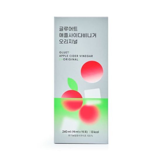 Gluet Apple Cider Vinegar 16ml*15 packs