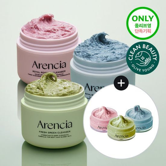 Arencia Rice Soap Fresh Cleanser Special Set