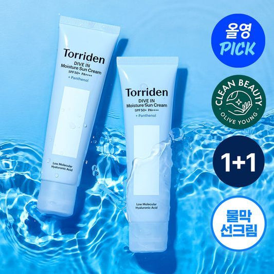 Torriden Dive-in Moisture Sunscreen 60ml 1+1