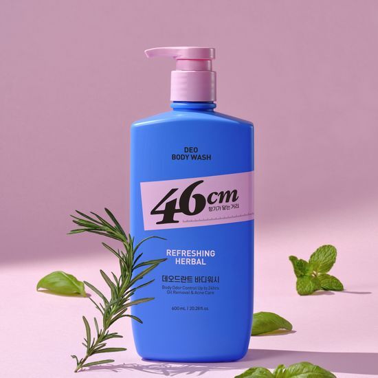46cm Odor Solution Mildly Acidic Deodorant Body Wash 600ml