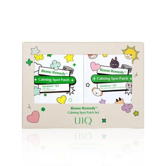 Riize x UIQ Biome Remedy Calming Spot Patch Set (Folder Mirror + 96 Patches)