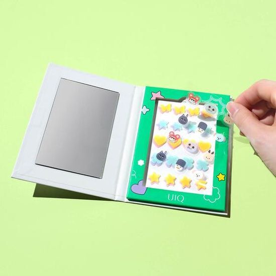 Riize x UIQ Biome Remedy Calming Spot Patch Set (Folder Mirror + 96 Patches)