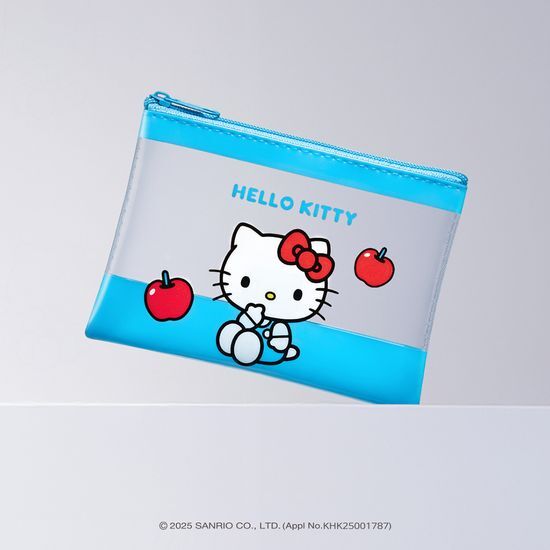 [Hello Kitty X Ilso Natural Mild Clear Nose Pack 10 Sheets (+Hello Kitty Pouch + 20 Extruded Cotton Swabs)