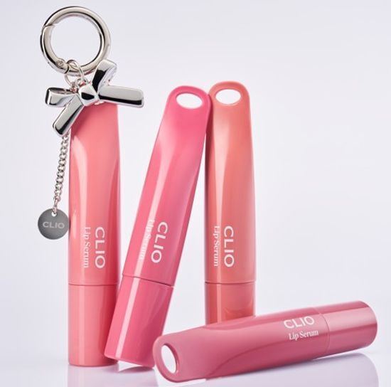 Ive Yujin X Clio Glaze Lip Serum 8g (+ ribbon keyring)