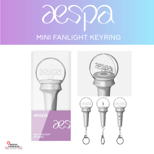 AESPA MINI FANLIGHT KEYRING