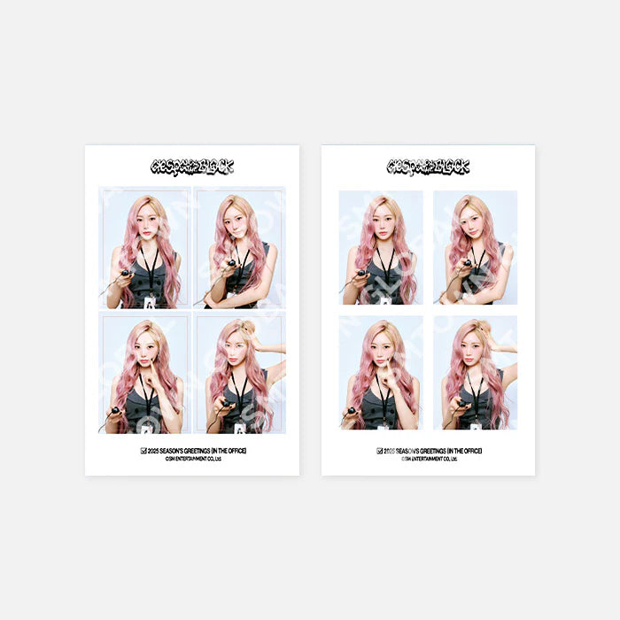 AESPA IN THE OFFICE 2025 SEASON'S GREETINGS MERCH MD