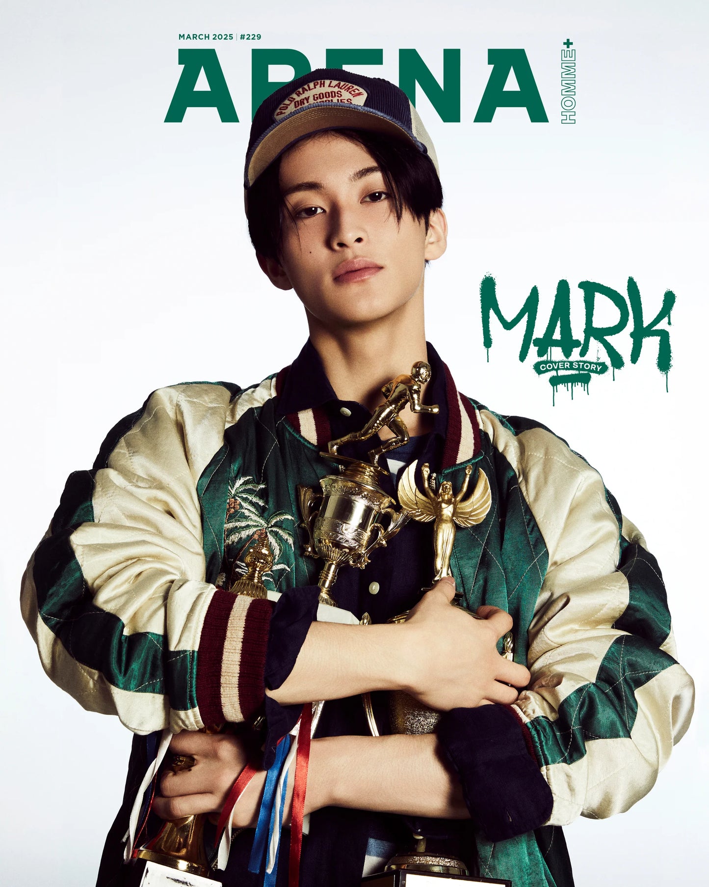 ARENA HOMME+ KOREA MAGAZINE (COVER: NCT MARK LEE) MARCH 2025 ISSUE