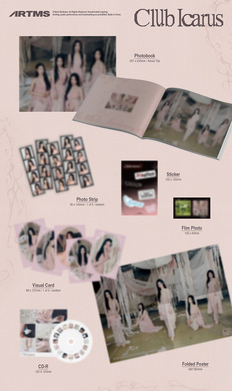 ARTMS – 1st Mini Album Club Icarus
