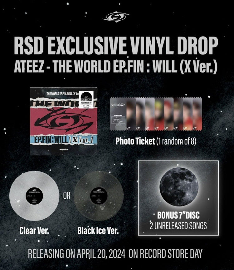 ATEEZ - The World EP.FIN : WILL (X Ver.) (LP) VINYL