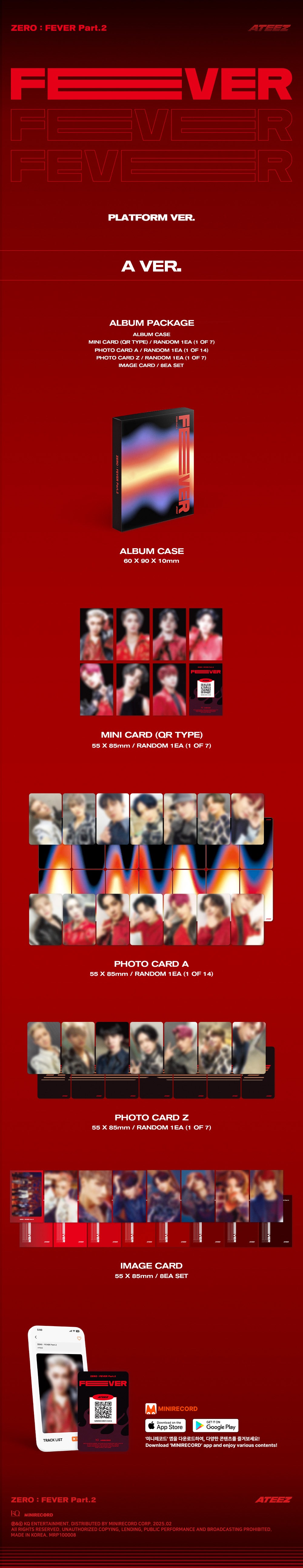 ATEEZ - ZERO : FEVER Part.2 (Platform ver.)