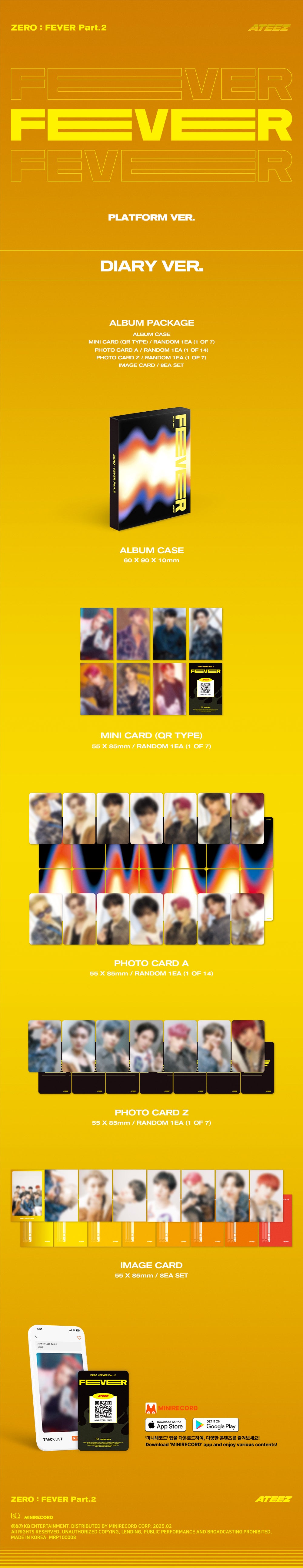 ATEEZ - ZERO : FEVER Part.2 (Platform ver.)