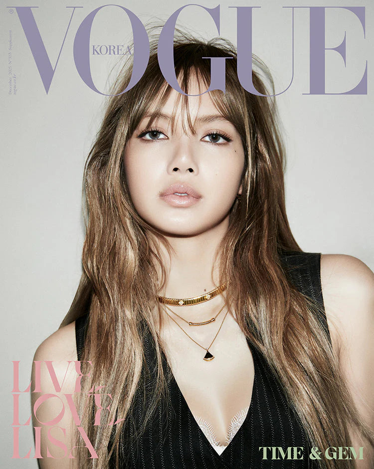 BLACKPINK Lisa – VOGUE Korea Magazine December 2025 Issue – Random Cover