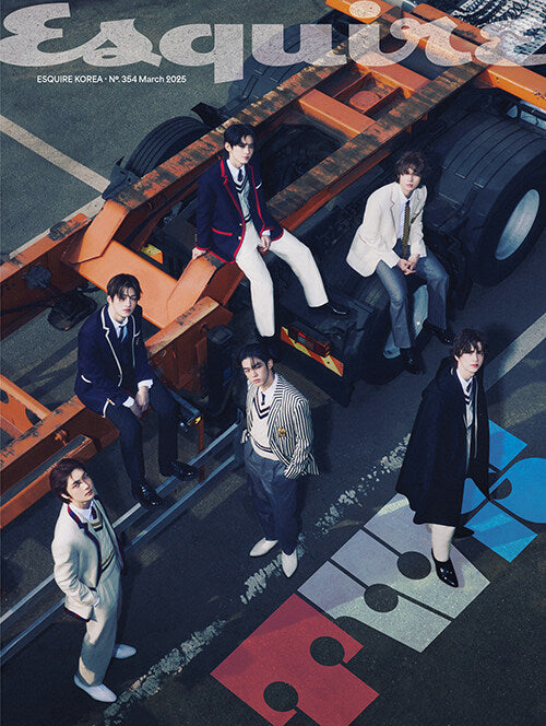 ESQUIRE KOREA MAGAZINE Cover: (TWS) Tours Shin Yoo, Ji Hoon, Do Hoon