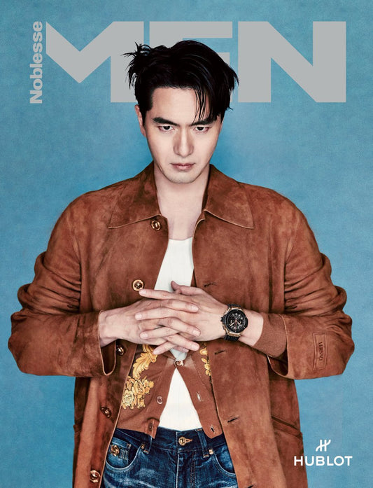 MEN Noblesse Magazine August 2025: Cover Issue Lee Jinwook  (Random Cover)