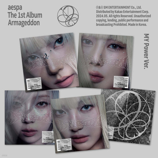 AESPA - 1st Album: Armageddon MY Power Ver. Album