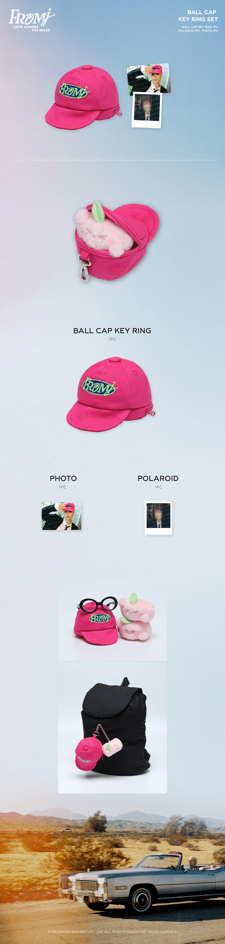 NCT 127 JAEHYUN FROM J : LOVE ACROSS THE MILES Official Merch