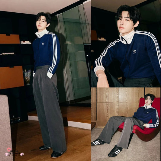 ADIDAS - Beckenbauer Track Top Indigo (Worn by Enhypen Sunghoon)
