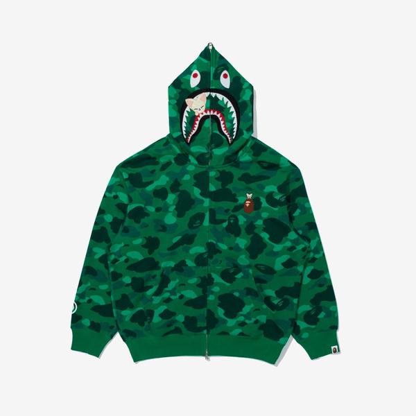 A Bathing Ape BAPE X Stray Kids SHARK FULL ZIP HOODIE