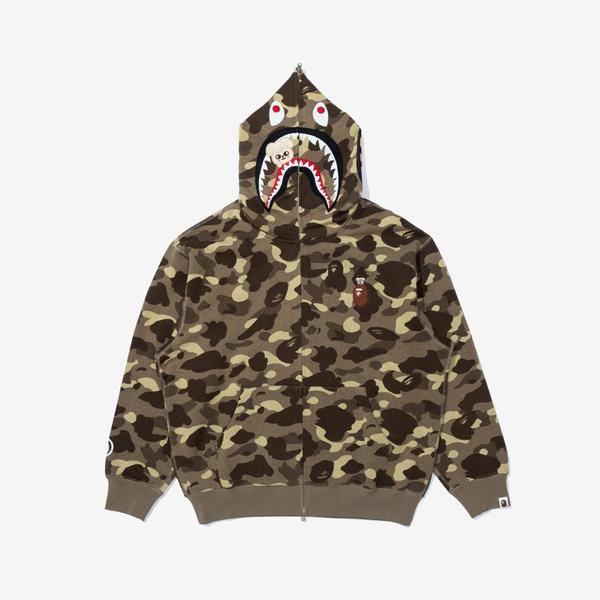 A Bathing Ape BAPE X Stray Kids SHARK FULL ZIP HOODIE