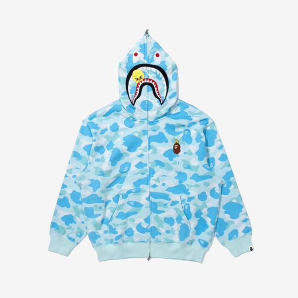 A Bathing Ape BAPE X Stray Kids SHARK FULL ZIP HOODIE