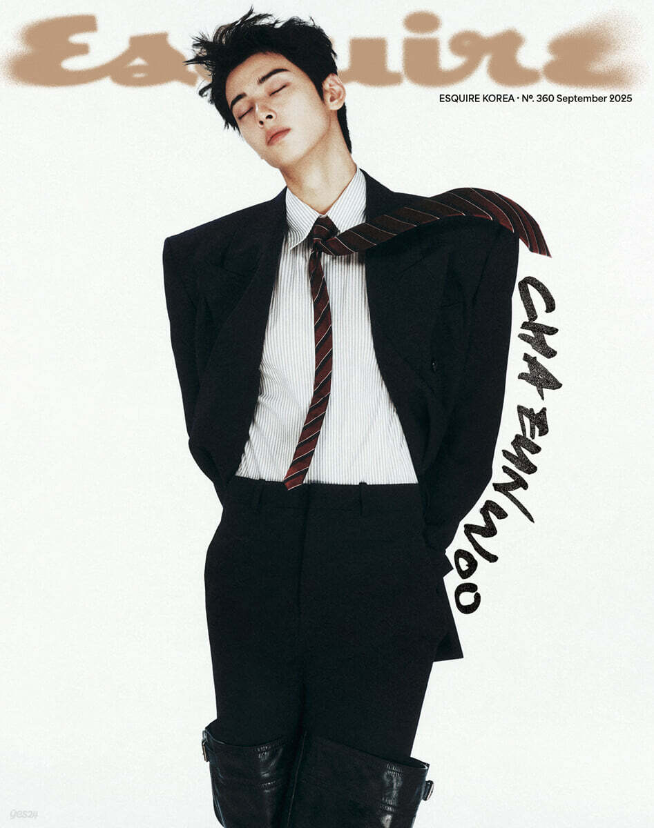 ESQUIRE KOREA MAGAZINE SEPTEMBER 2025 COVER : CHA EUN WOO