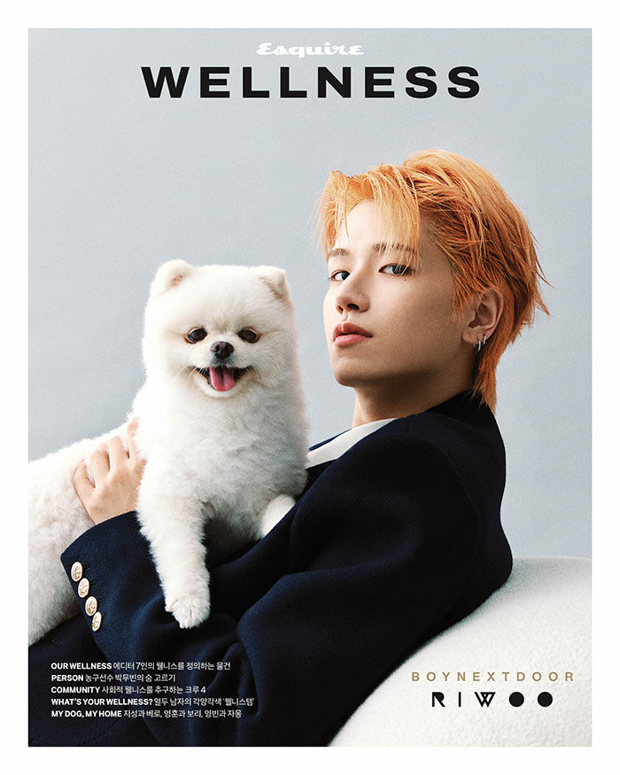 ESQUIRE WELLNESS MAGAZINE 2025.10 October Issue (Cover : BOYNEXTDOOR : RIWOO)