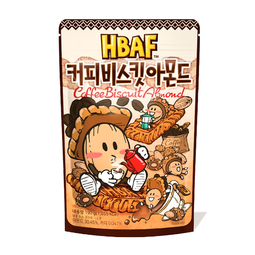 Honey Butter Almond (HBAF) - Korean Snack Flavored Almonds (3 x 120g)