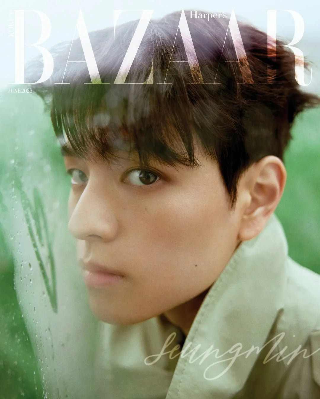 HARPER'S BAZAAR Korea Magazine June 2025 Cover: Straykids Seungmin