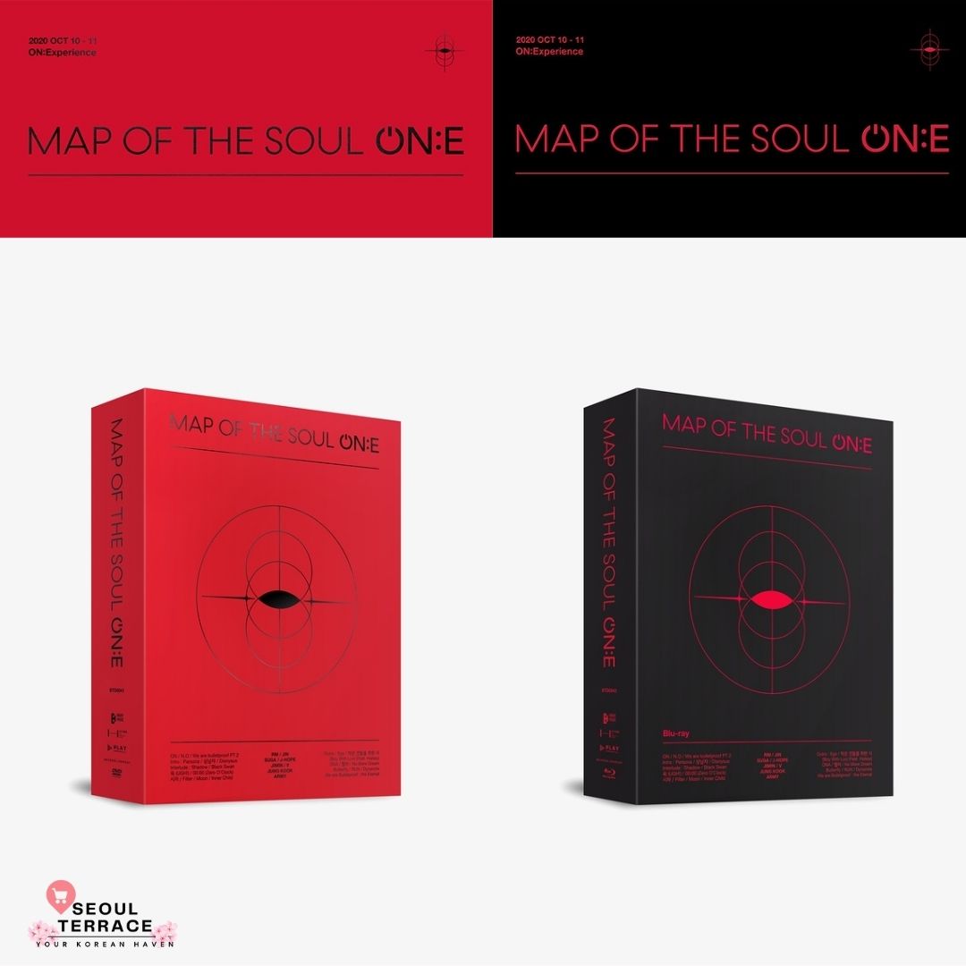 BTS MAP OF THE SOUL ON:E DVD