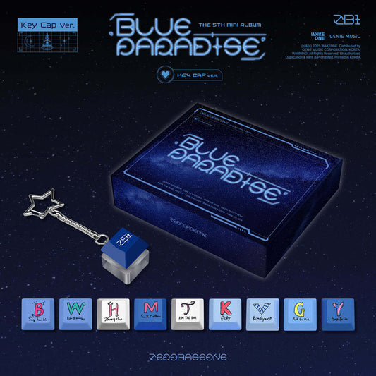 ZEROBASEONE - 5th Mini Album BLUE PARADISE (Key Cap Ver.)