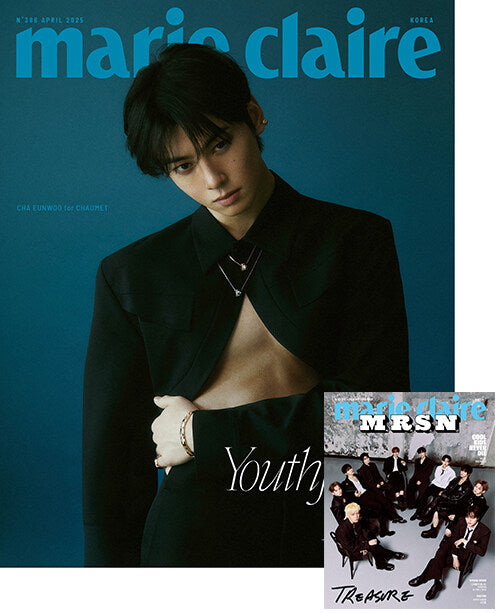 Marie Claire Korea - Cha Eun Woo Cover April 2025 (+ Treasure's First Cover Story)