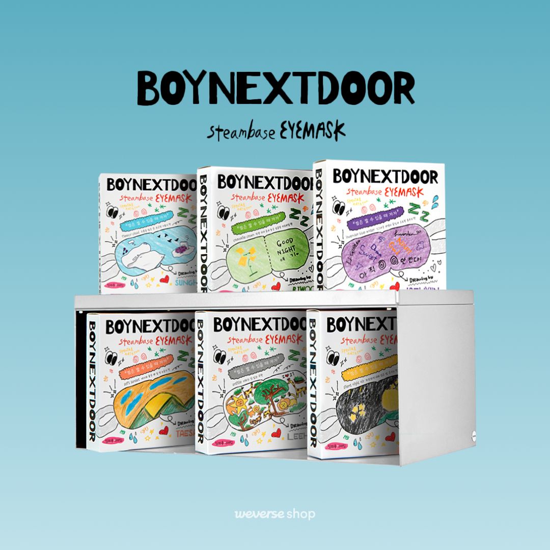 BOYNEXTDOOR STEAMBASE EYEMASK SPECIAL EDITION