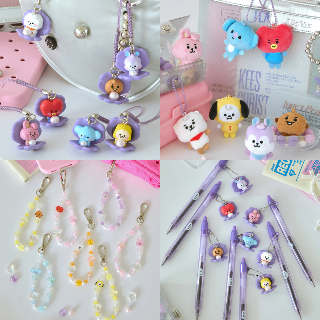 BTS BT21 Baby Pearl Official Merch MD