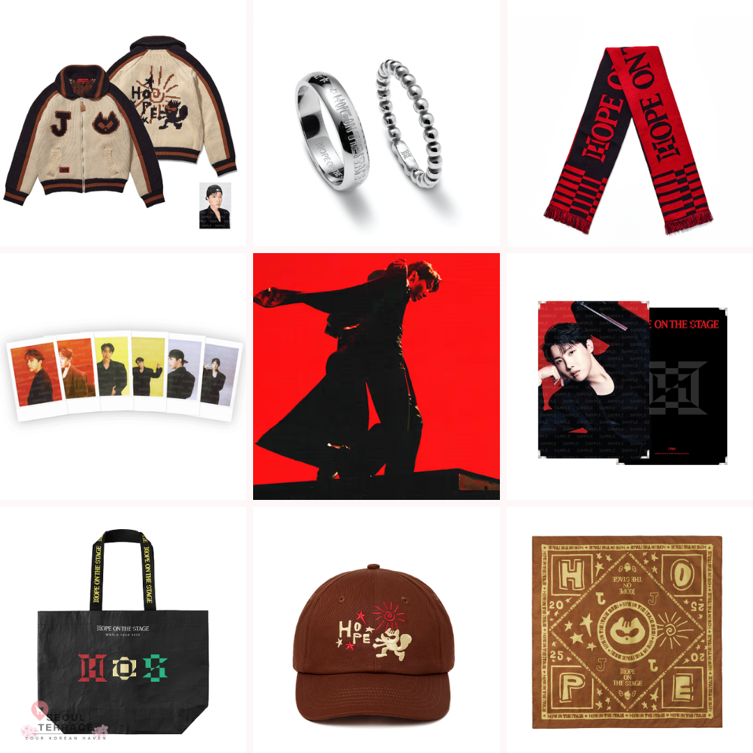 BTS J-HOPE Tour 'HOPE ON THE STAGE' Merch MD