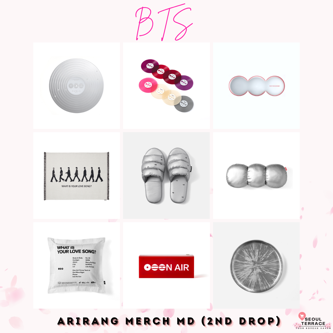 BTS - ARIRANG MERCH MD (2ND DROP) – SEOUL TERRACE