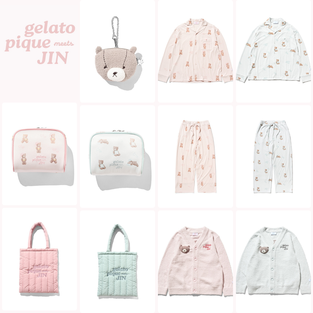 BTS - Gelato Pique meets Jin Official Merch MD – SEOUL TERRACE BTS - Gelato Pique meets Jin Official Merch MD – SEOUL TERRACE