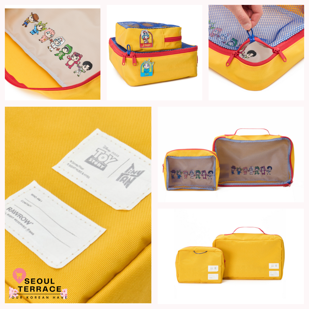 BTS TinyTan x Toy Story String Backpack & Pouch Sets