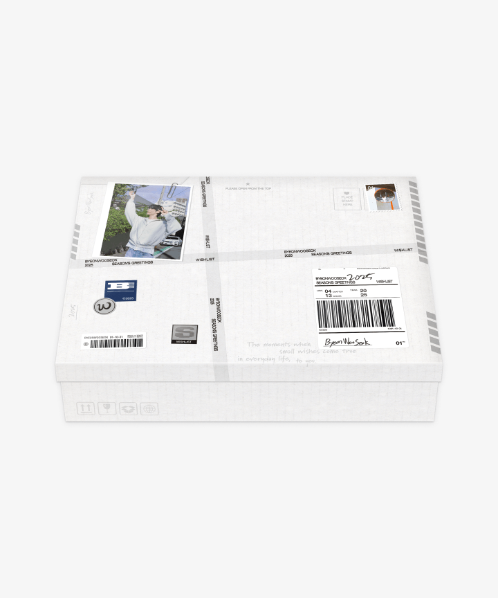 BYEON WOO SEOK WISHLIST 2025 SEASON'S GREETINGS