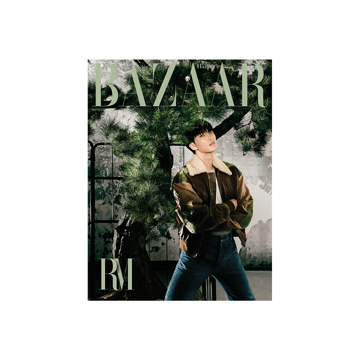 HARPER'S BAZAAR KOREA SEPTEMBER 2O25 ISSUE COVER: BTS NAMJOON RM