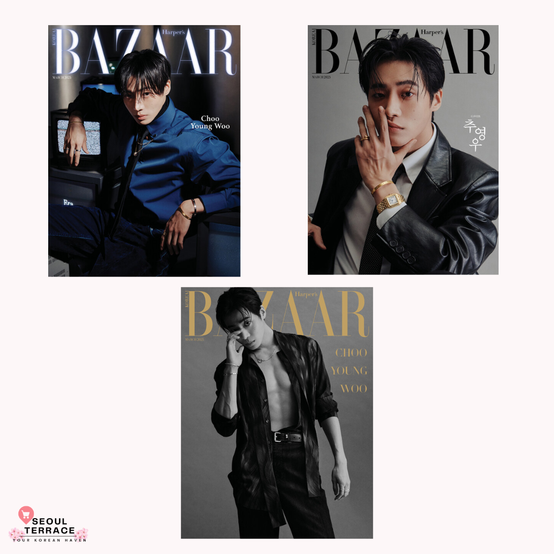 Bazaar Korea - Choo Young-woo March 2025 Magazine