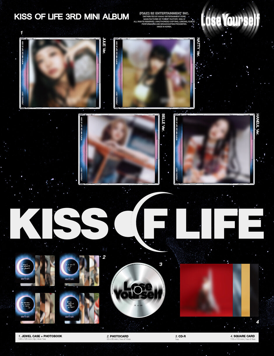 KISS OF LIFE - 3rd Mini Album Lose Yourself (Jewel Ver.)