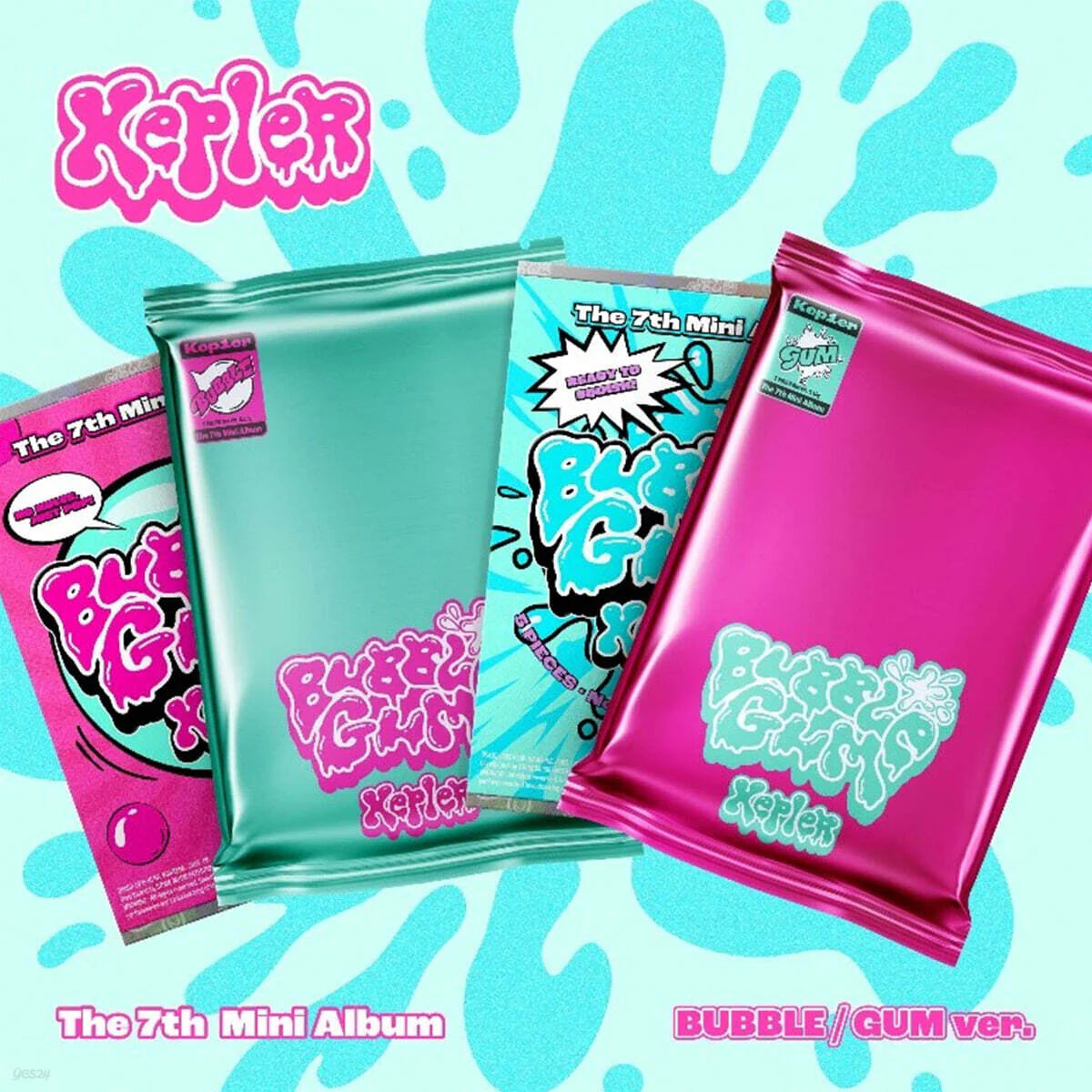 Kep1er - 7th Mini Album BUBBLE GUM