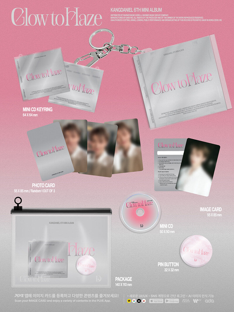 Kang Daniel - Mini 6th Album Glow to Haze