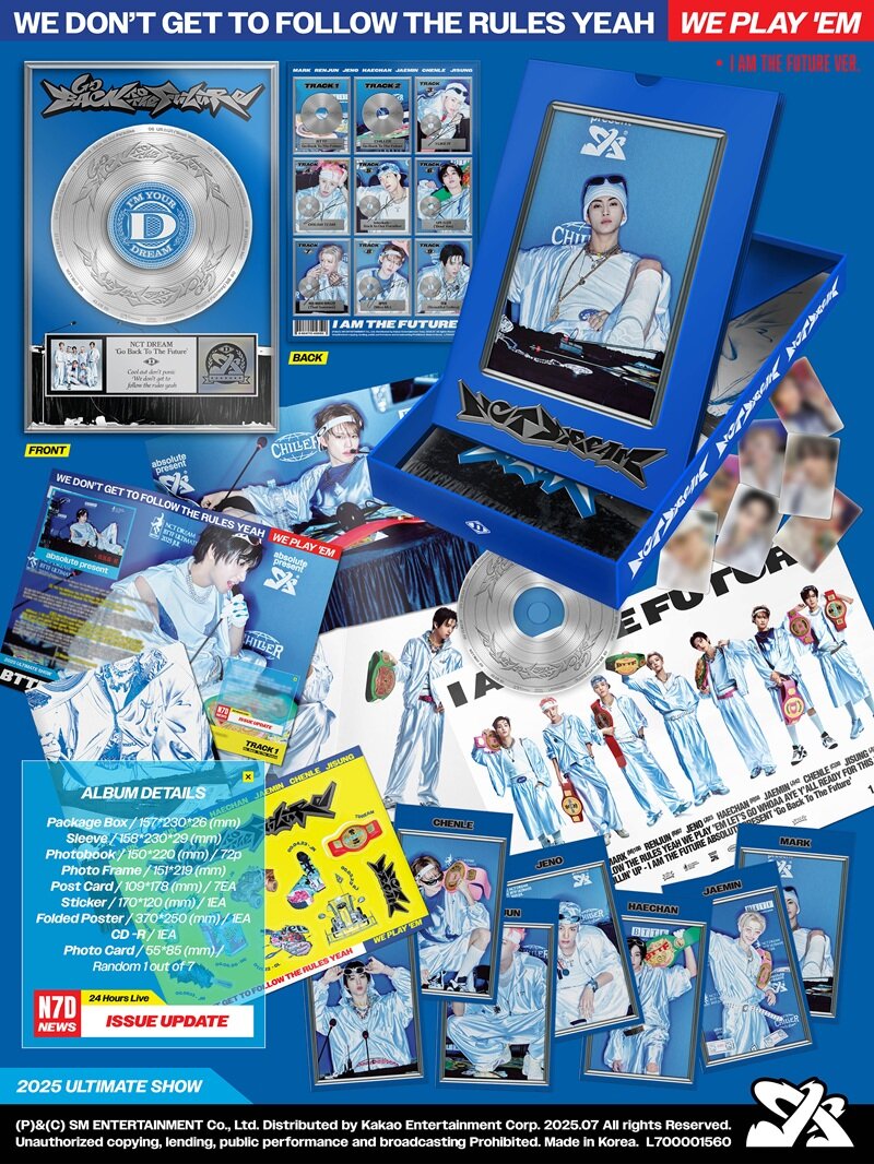 NCT DREAM - GO BACK TO THE FUTURE - 5th Album